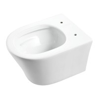 Подвесной унитаз RGW SW-52 80420252-01, безободковый, смыв торнадо, сиденье микролифт, белый
