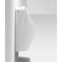 Писсуар RGW SW-91 80450291-01, подвесной, сенсорный, фарфор, белый