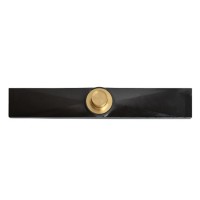 Душевой трап Bronze de Luxe, 50 см, черный матовый, 80521B