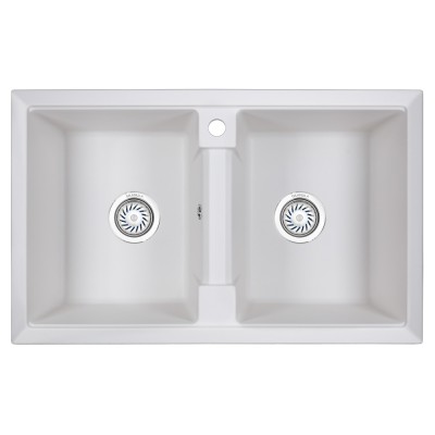 Кухонная мойка Granula GR-8101 8101wh, арктик