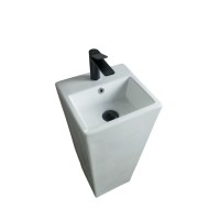 Раковина Gid Autonomo Nb147 81104, 33 см, фаянс, напольная, белая