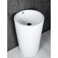 Раковина Gid Autonomo Nb163 81107, 46 см, фаянс, напольная, белая