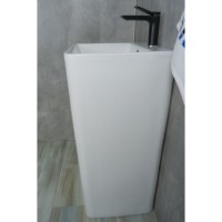 Раковина Gid Autonomo Nb148 81117, 41 см, фаянс, напольная, белая