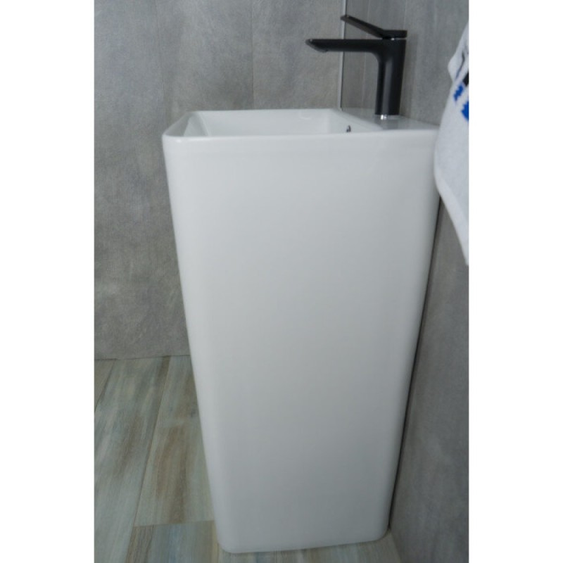 Раковина Gid Autonomo Nb148 81117, 41 см, фаянс, напольная, белая