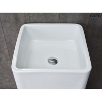 Раковина Gid Autonomo Nb149 81119, 41 см, фаянс, напольная, белая