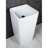 Раковина Gid Autonomo Nb149 81119, 41 см, фаянс, напольная, белая