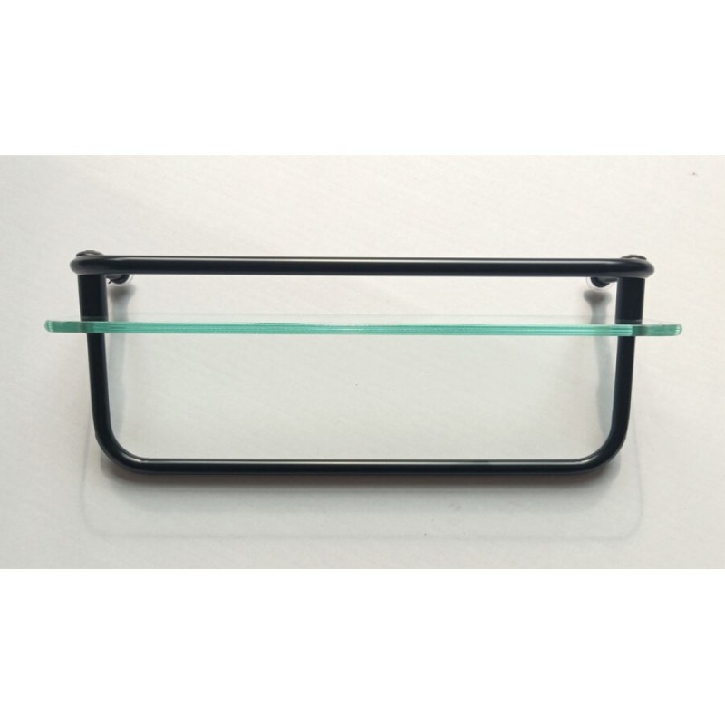 Душевая кабина Frank F418 L Black, 100 х 80 см, низкий поддон, стекла прозрачные, профиль черный, 814814