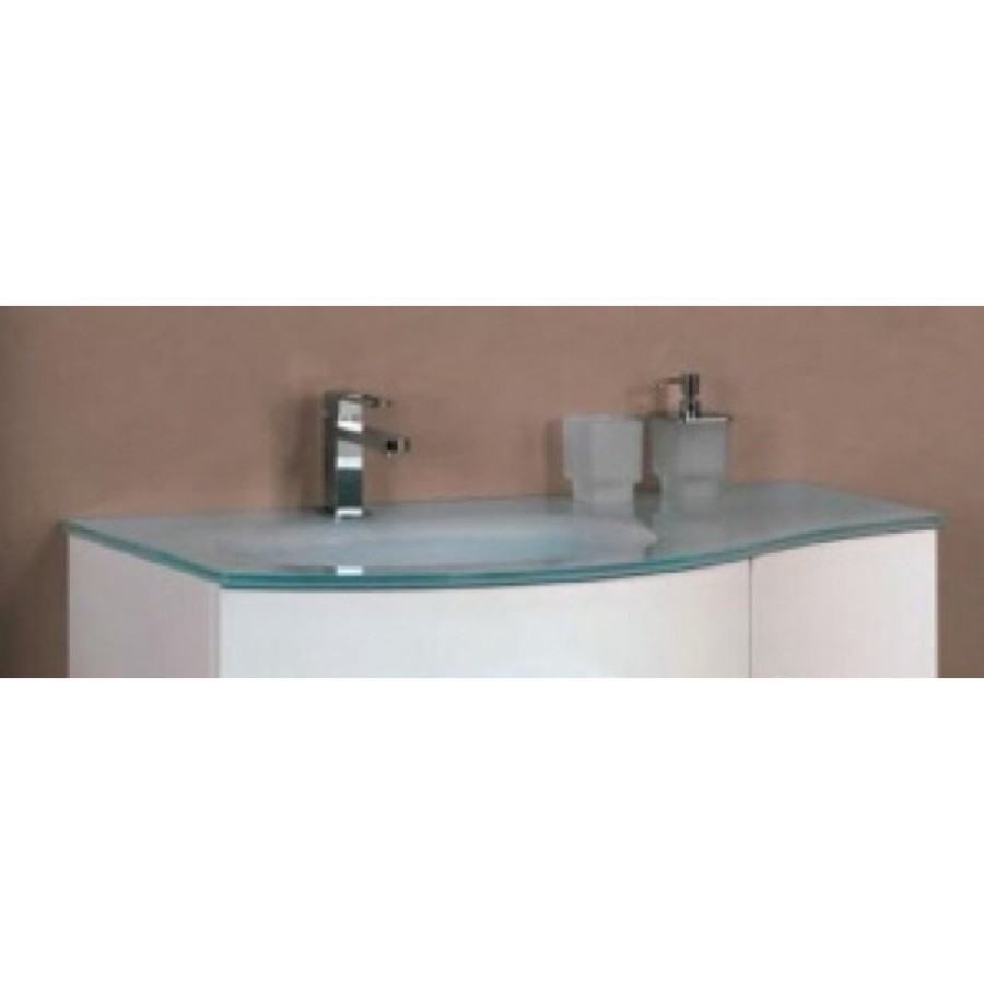 Раковина Cezares Vague 82409/82408, 104 см, стекло