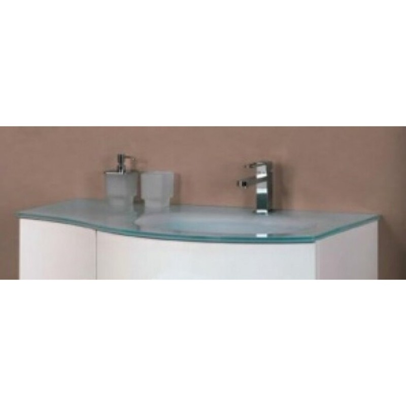 Раковина Cezares Vague 82409/82408, 104 см, стекло