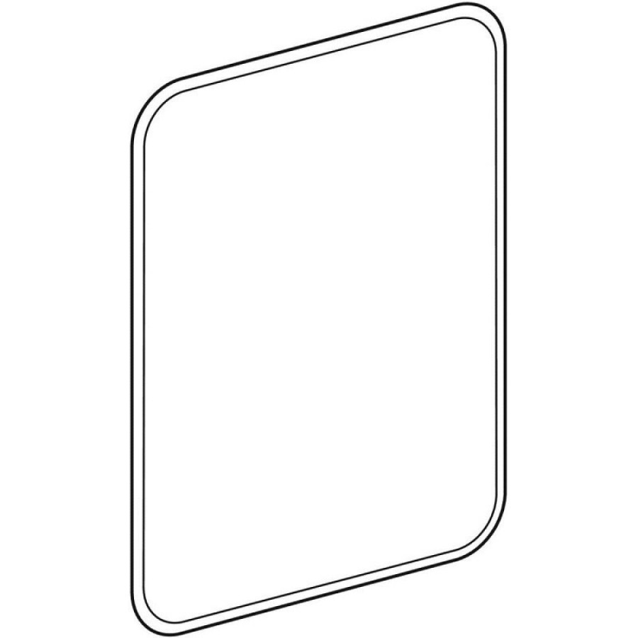 Зеркало Geberit myDay 824360000, 60 см, с LED подсветкой, белое