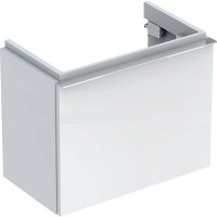 Тумба под раковину Geberit iCon 840052000, 52 см, подвесная, цвет белый глянец