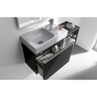 Тумба под раковину Geberit iCon 840052000, 52 см, подвесная, цвет белый глянец