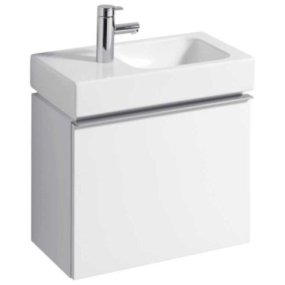 Тумба под раковину Geberit iCon 840052000, 52 см, подвесная, цвет белый глянец