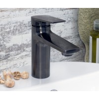 Смеситель WasserKRAFT 8403 для раковины, вороненая сталь, gunmetal