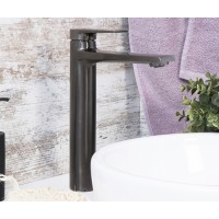 Смеситель WasserKRAFT 8403H для раковины, вороненая сталь, gunmetal