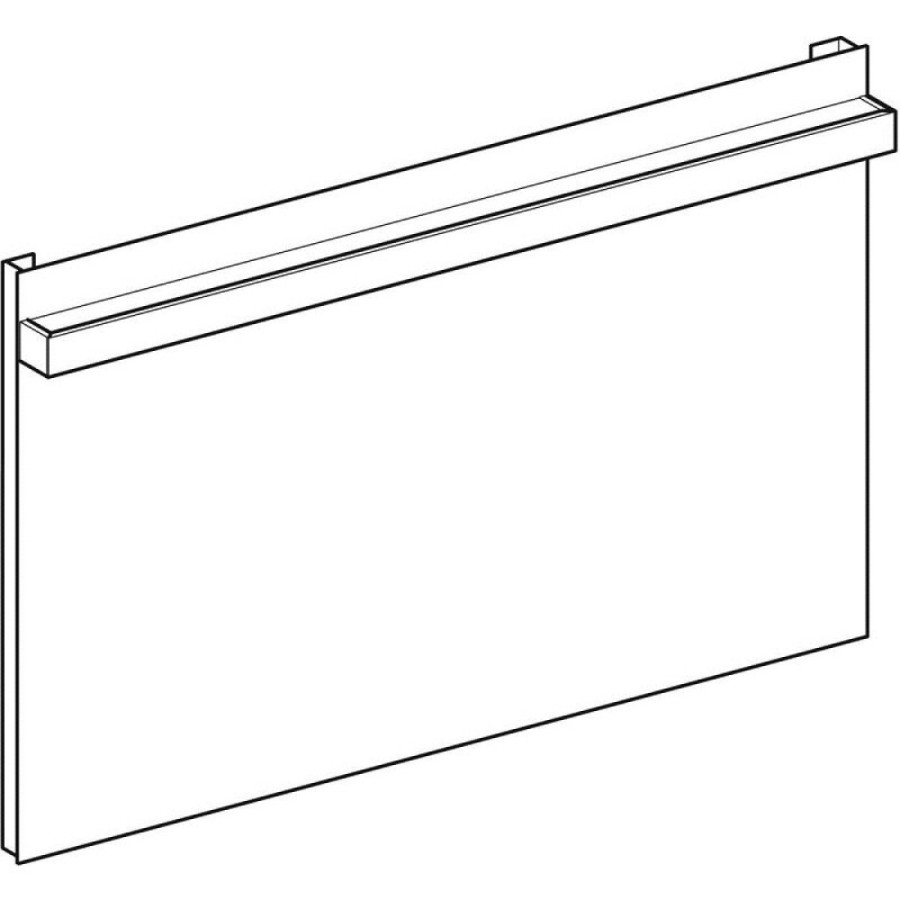 Зеркало Geberit iCon 840720000, 120 см, с LED подсветкой, белое