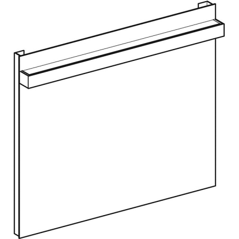 Зеркало Geberit iCon 840790000, 90 см, с LED подсветкой, белое