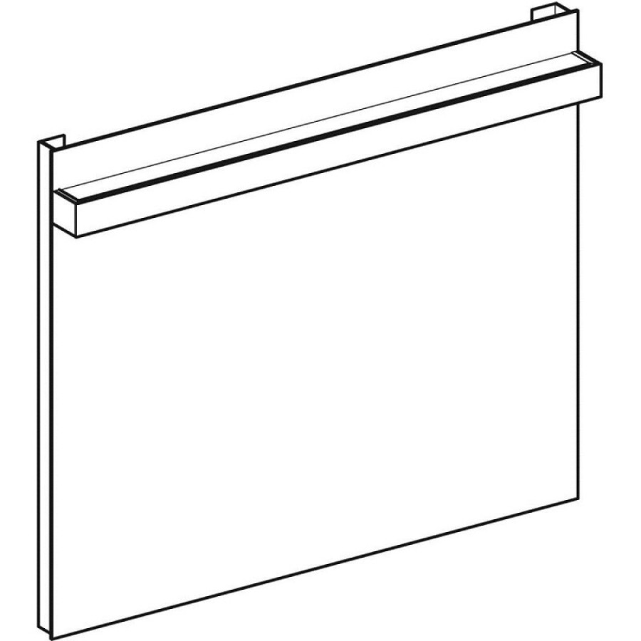 Зеркало Geberit iCon 840790000, 90 см, с LED подсветкой, белое