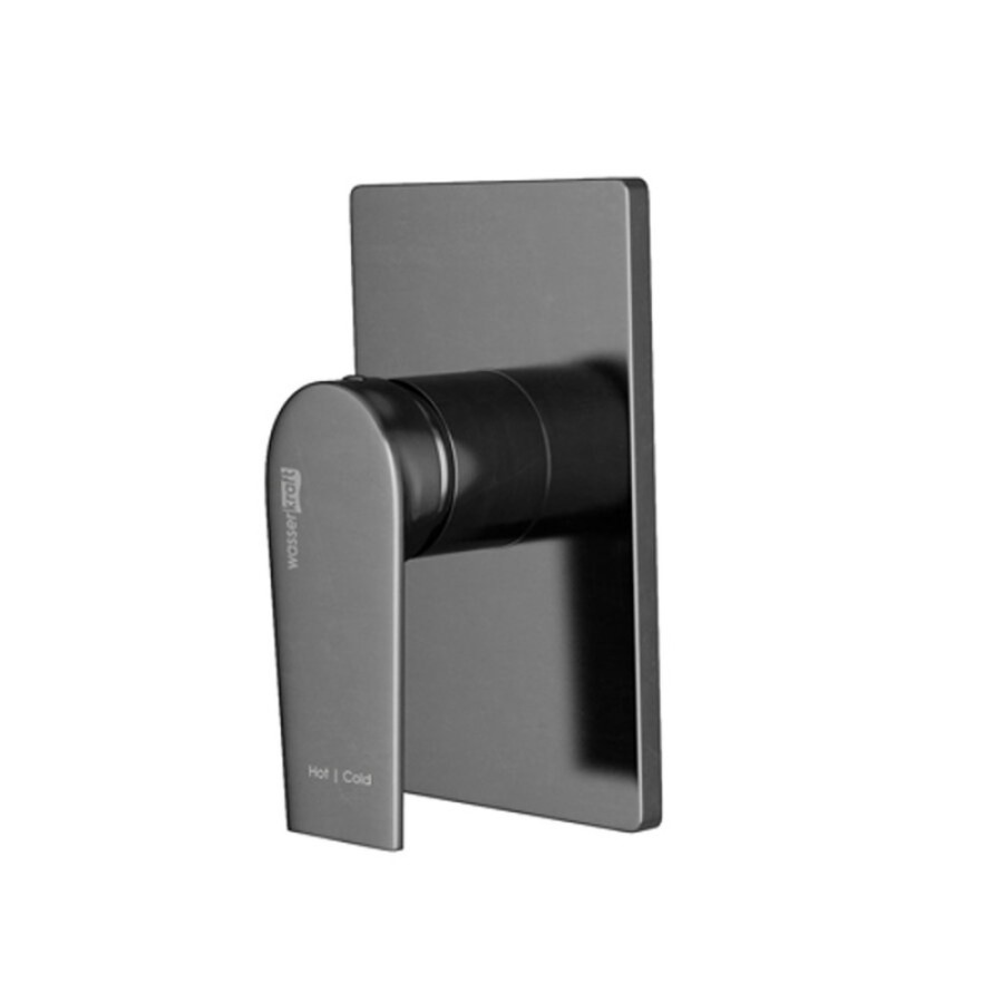 Смеситель скрытого монтажа WasserKRAFT 8451 для душа, вороненая сталь, gunmetal