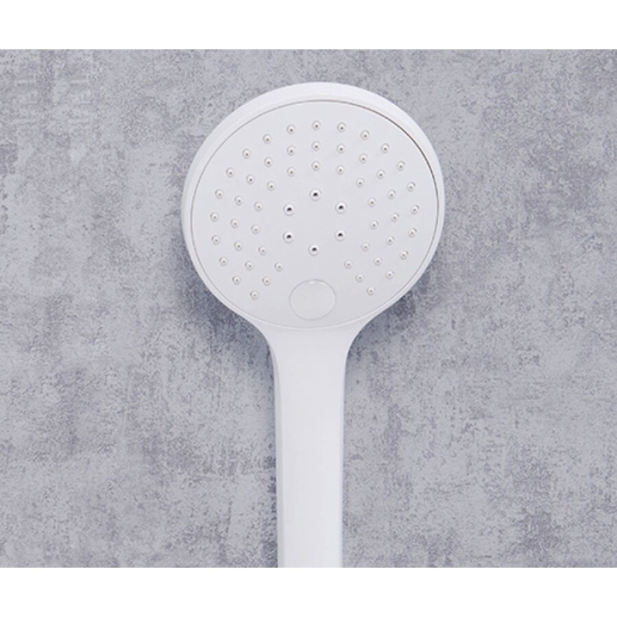 Смеситель WasserKRAFT для ванны и душа, цвет белый Soft-touch, 8501