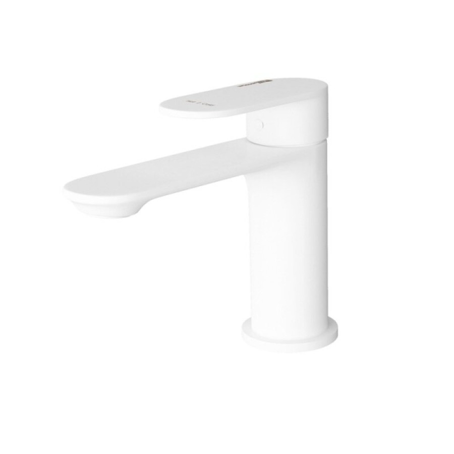 Смеситель WasserKRAFT для раковины, цвет белый Soft-touch, 8503