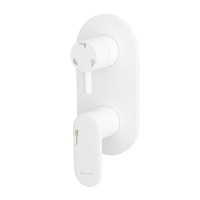 Душевая система WasserKRAFT 8500 А85161, цвет белый Soft-touch