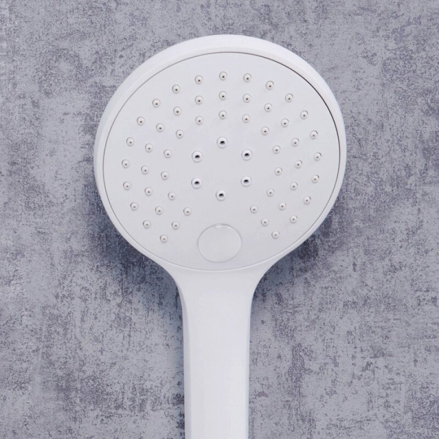 Душевая система WasserKRAFT 8500 А85161, цвет белый Soft-touch