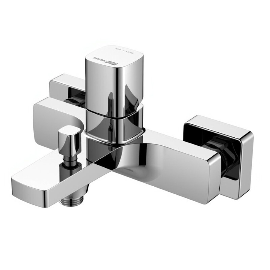 Смеситель для ванны и душа WasserKRAFT Naab, хром, 8601