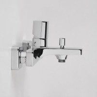 Смеситель для ванны и душа WasserKRAFT Naab, хром, 8601