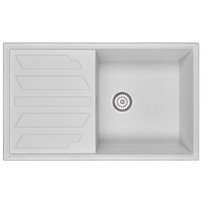 Кухонная мойка Granula GR-8601 8601wh, арктик