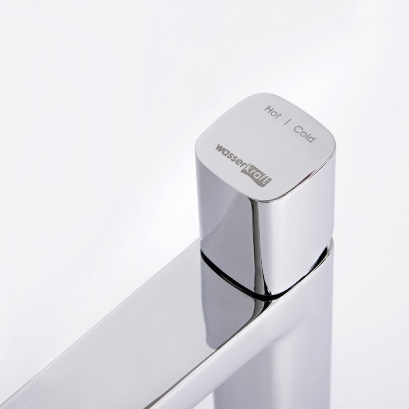 Смеситель для раковины WasserKRAFT Naab, хром, 8603H