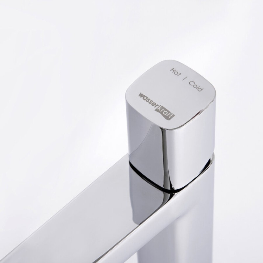 Смеситель для раковины WasserKRAFT Naab, хром, 8603H