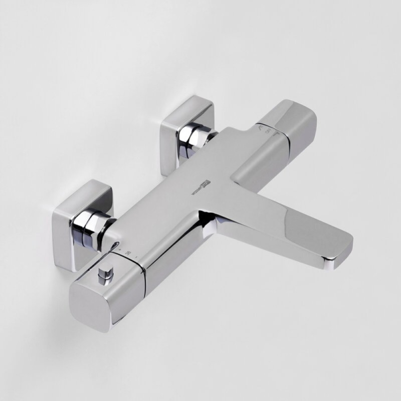 Смеситель термостатический для ванны и душа WasserKRAFT Naab, хром, 8611 Thermo