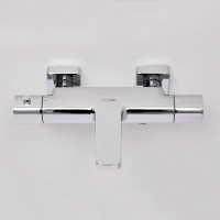 Смеситель термостатический для ванны и душа WasserKRAFT Naab, хром, 8611 Thermo