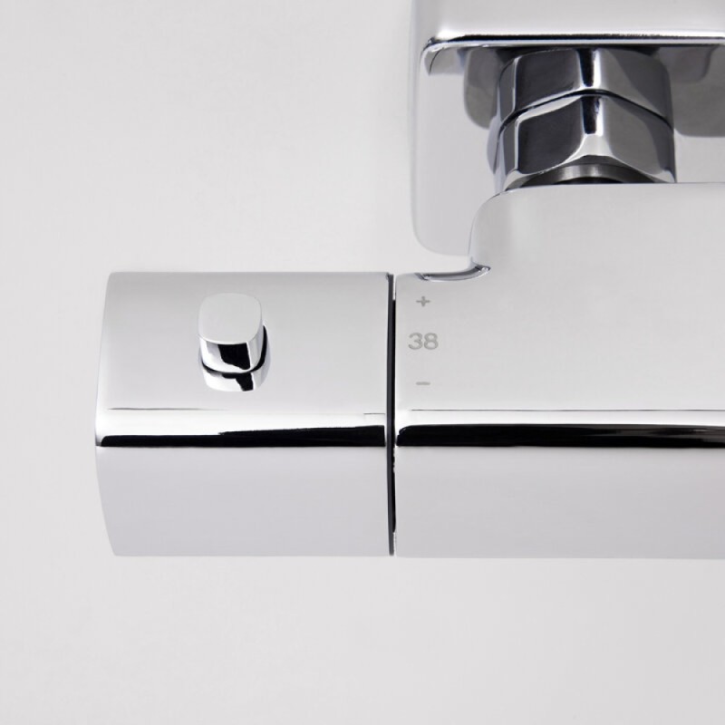 Смеситель термостатический для ванны и душа WasserKRAFT Naab, хром, 8611 Thermo