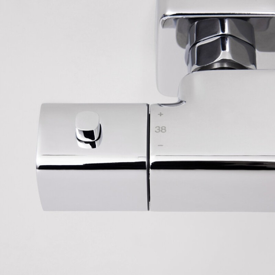 Смеситель термостатический для ванны и душа WasserKRAFT Naab, хром, 8611 Thermo