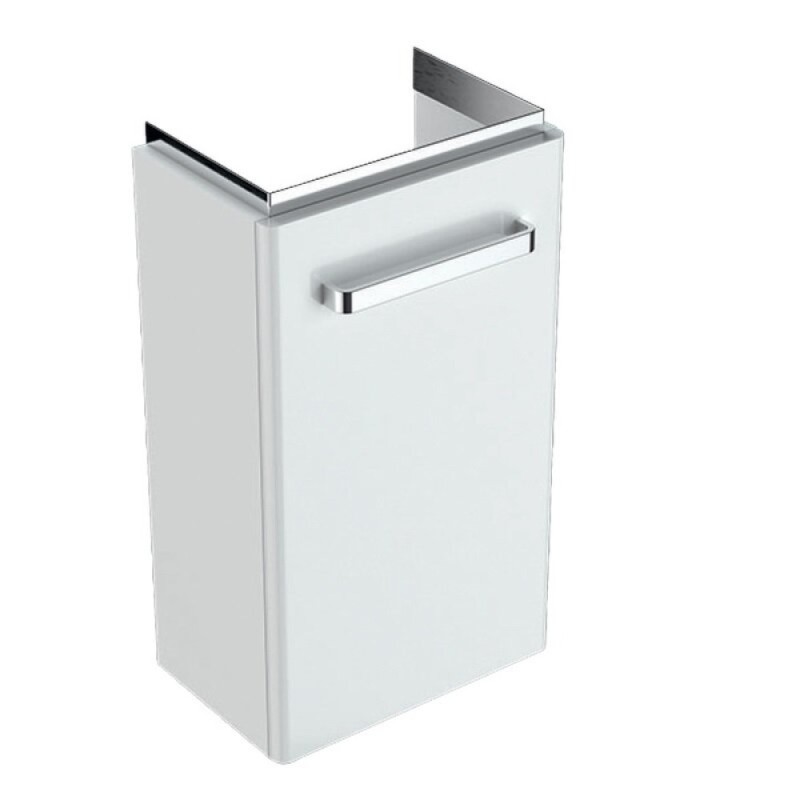 Тумба под раковину Geberit Renova Compact 862040000, 35 см, подвесная, цвет белый глянцевый