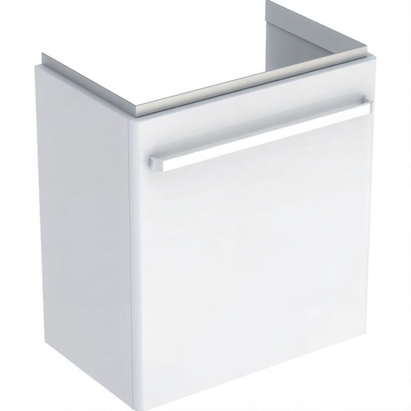 Тумба с раковиной Geberit Renova Compact, 55 см, цвет белый глянцевый, 862060000/226160000