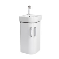 Тумба под раковину Geberit Renova Compact 862132000, 42.5 см, цвет белый