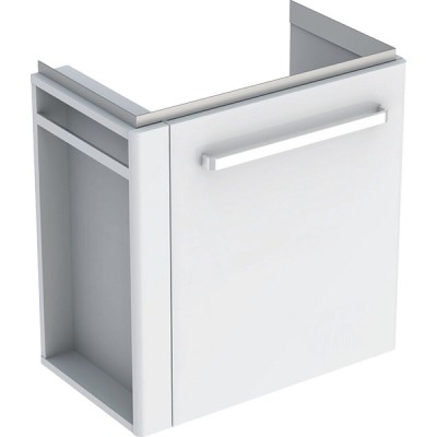 Тумба под раковину Geberit Renova Nr. 1 862265000/862065000, 60 см, L/R, подвесная, с полотенцедержателем, цвет белый
