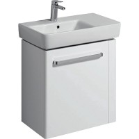 Тумба под раковину Geberit Renova Nr. 1 862265000/862065000, 60 см, L/R, подвесная, с полотенцедержателем, цвет белый