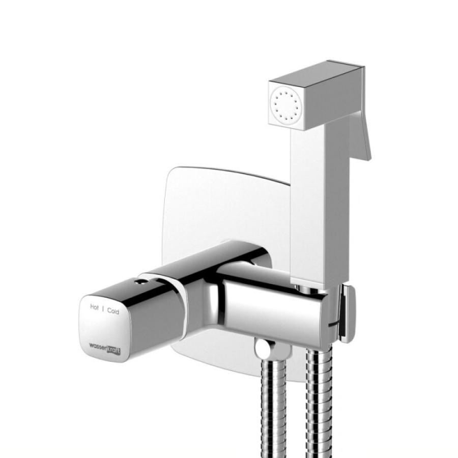 Гигиенический душ WasserKRAFT Naab, 8638, со смесителем, хром