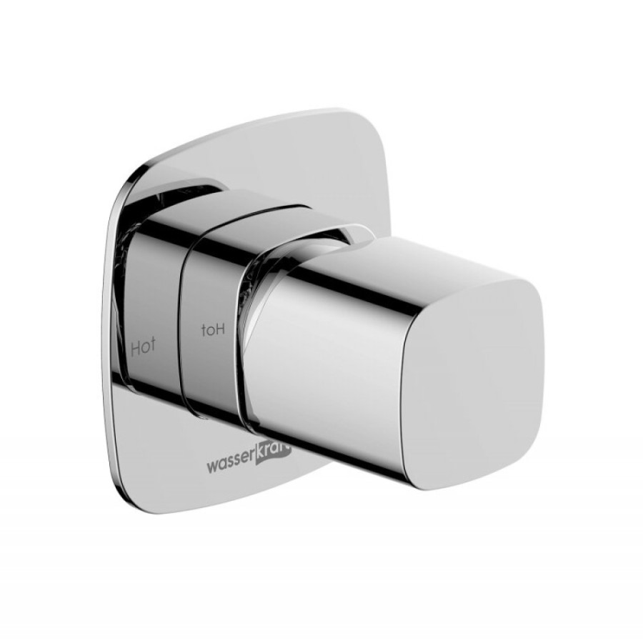 Смеситель для душа WasserKRAFT Naab, хром, 8652