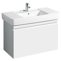 Тумба под раковину Geberit Renova Nr. 1 869100000, 92,6 см, подвесная, цвет белый глянец