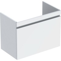 Тумба под раковину Geberit Renova Nr. 1 869850000, 77.6 см, подвесная, цвет белый глянец
