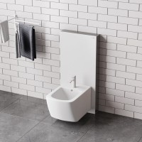 Пристенный модуль системы инсталляции WasserKraft Naab 86 86BDT.050.WH, для биде, цвет - белый