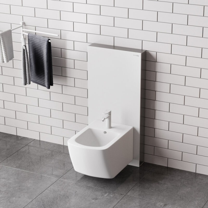 Пристенный модуль системы инсталляции WasserKraft Naab 86 86BDT.050.WH, для биде, цвет - белый
