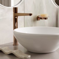 Смеситель для раковины WasserKRAFT Paar, золото розовое, 8803H