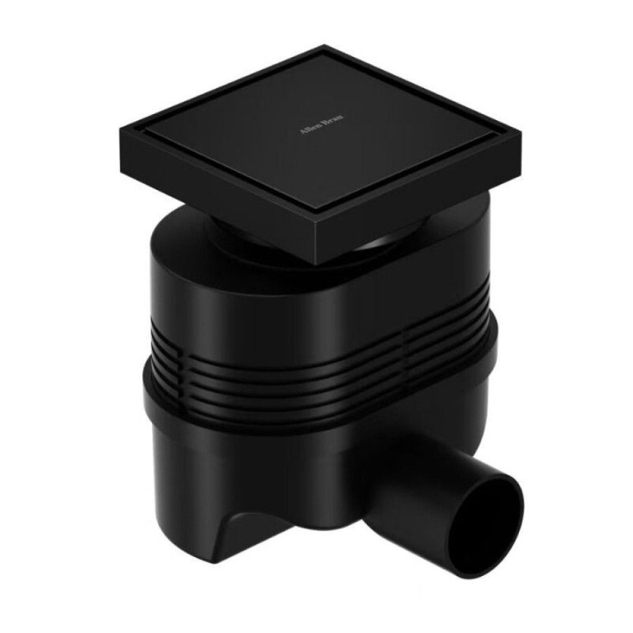 Душевой трап Allen Brau Priority 9.50024.31, 10 х 10 см, черный матовый