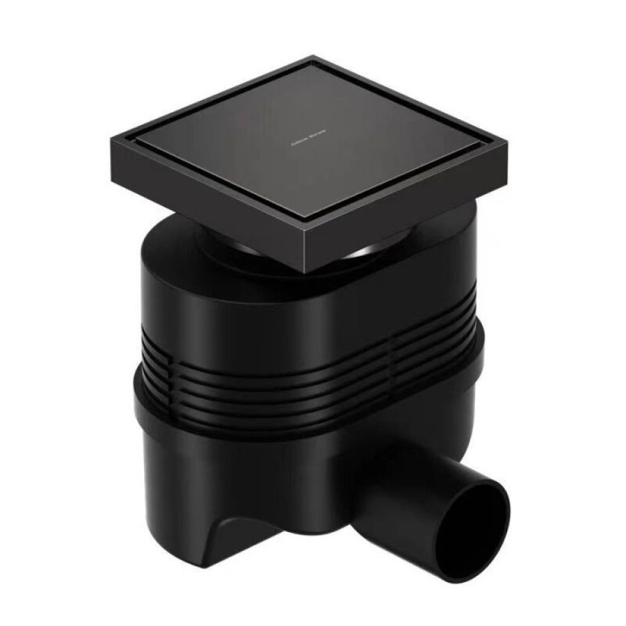 Душевой трап Allen Brau Priority 9.50026.MG, 10 х 10 см, графит браш